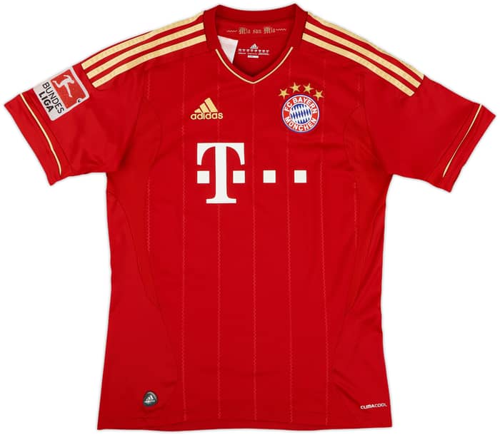 2011-13 Bayern Munich Home Shirt Lahm #21 - 6/10 - (XL.Boys)