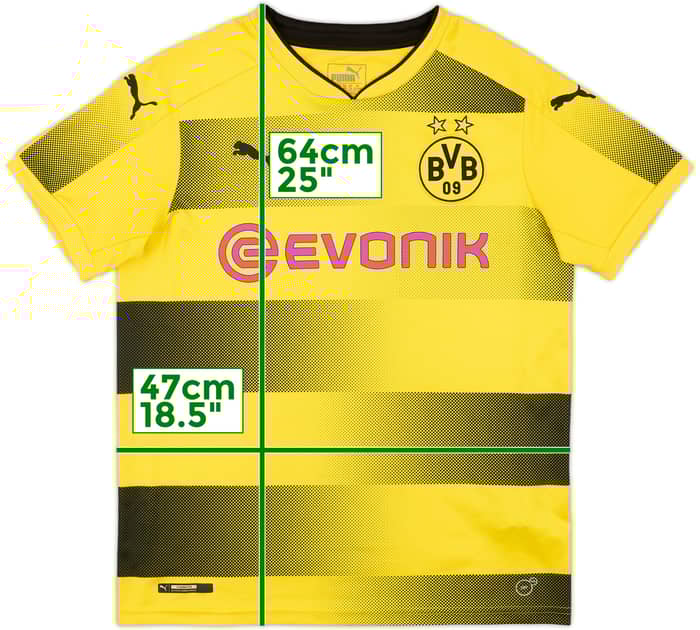 2017-18 Borussia Dortmund Home Shirt - 9/10 - (L.Boys)