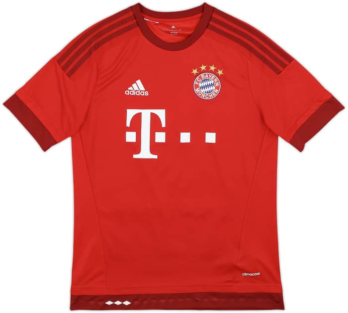 2015-16 Bayern Munich Home Shirt Lewandowski #9 - 7/10 - (XL.Boys)