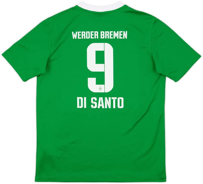 2014-15 Werder Bremen Basic Home Shirt Di Santo #9 - 10/10 - (XL.Boys)