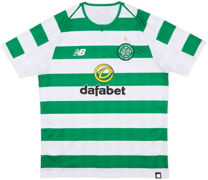 2018-19 Celtic Home Shirt - 9/10 - (L)