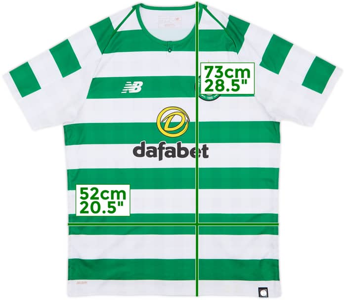 2018-19 Celtic Home Shirt - 9/10 - (L)