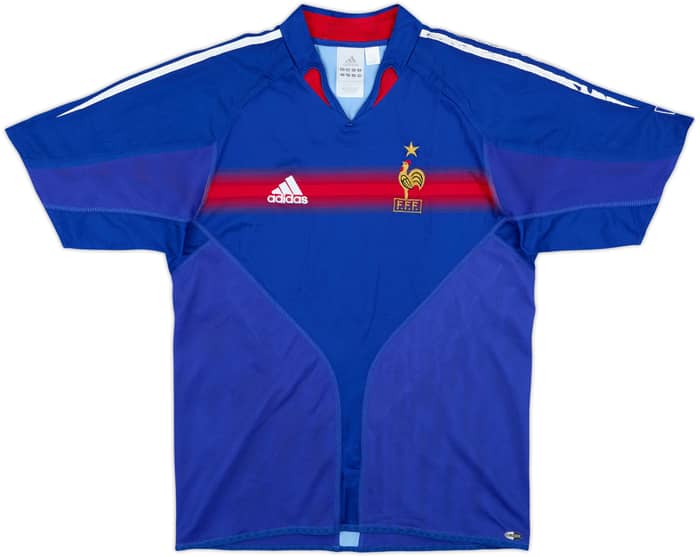 2004-06 France Home Shirt Pires #7 - 6/10 - (S)