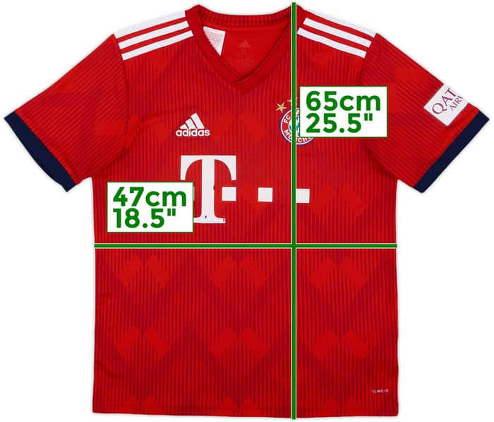 2021-22 Bayern Munich Home Shirt - 6/10 - (XL.Boys)