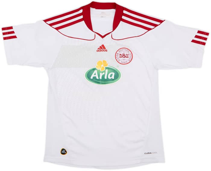 2010-11 Denmark Away Shirt - 7/10 - (XL.Boys)