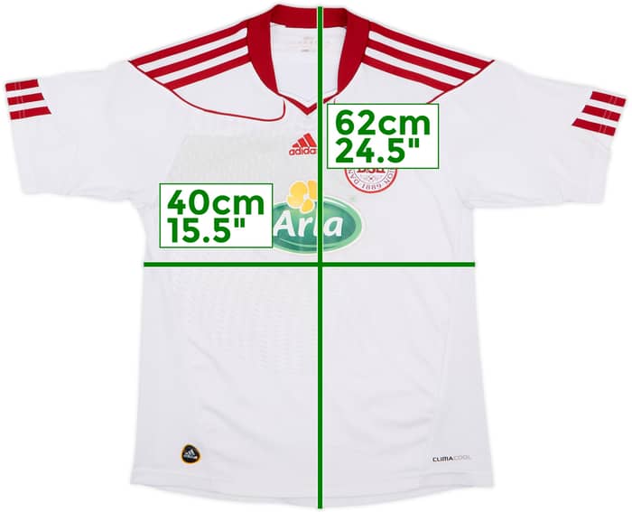 2010-11 Denmark Away Shirt - 7/10 - (XL.Boys)