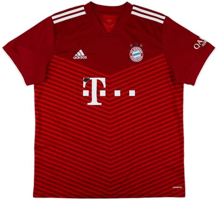 2021-22 Bayern Munich Home Shirt - 4/10 - (XL)