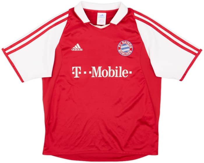 2003-04 Bayern Munich Home Shirt - 8/10 - (L.Boys)