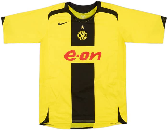 2005-06 Borussia Dortmund Home Shirt - 8/10 - (XL.Boys)