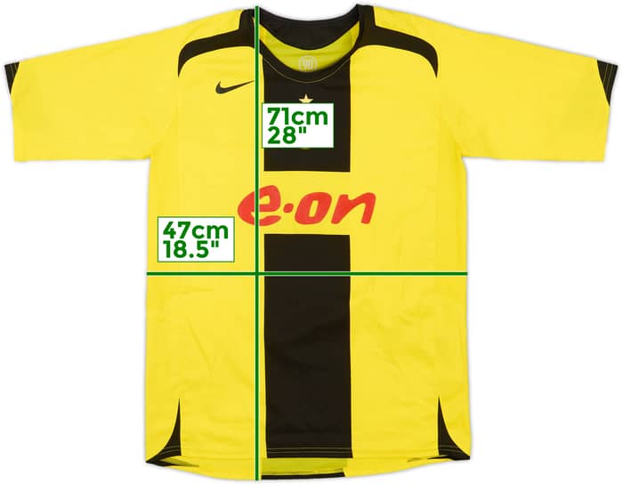 2005-06 Borussia Dortmund Home Shirt - 8/10 - (XL.Boys)