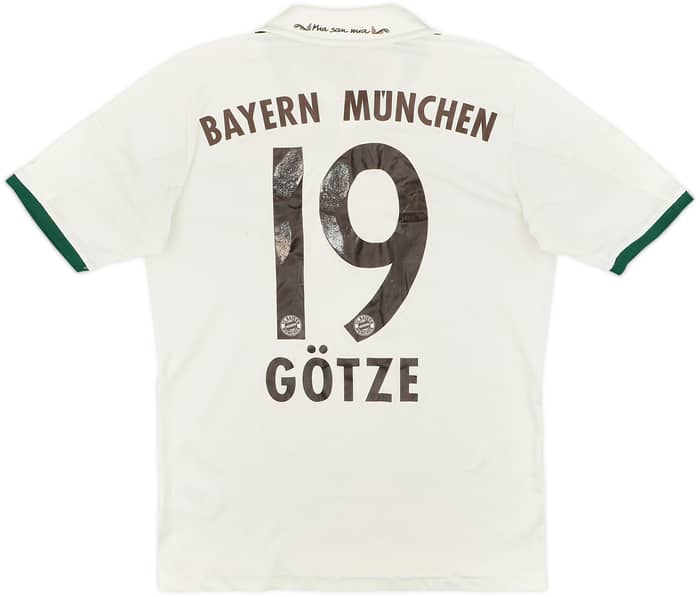 2013-14 Bayern Munich Away Shirt Gotze #19 - 5/10 - (L.Boys)