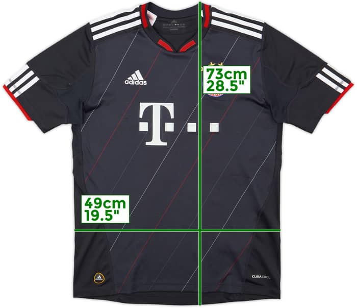 2010-11 Bayern Munich Third Shirt - 7/10 - (XL.Boys)