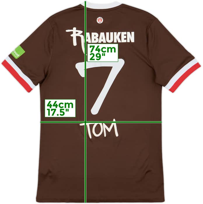 2022-23 St. Pauli Alternative Home Shirt Tom #7 - 7/10 - (S)