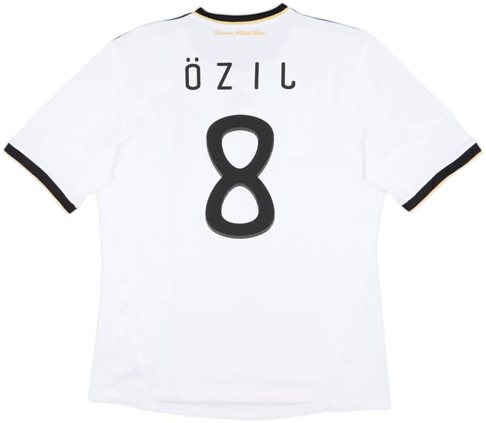 2010-11 Germany Home Shirt Ozil #8 - 7/10 - (XL)