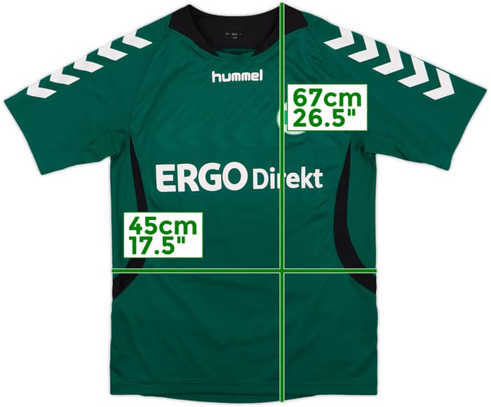 2016-17 Greuther Furth Hummel Training Shirt - 8/10 - (S)