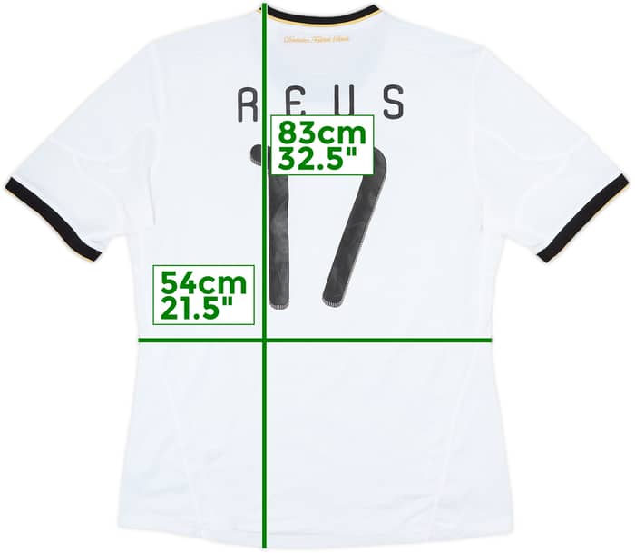 2010-11 Germany Home Shirt Reus #17 - 5/10 - (XL)