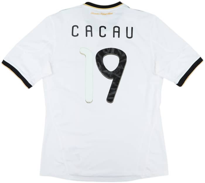 2010-11 Germany Home Shirt Cacau #19 - 4/10 - (L)