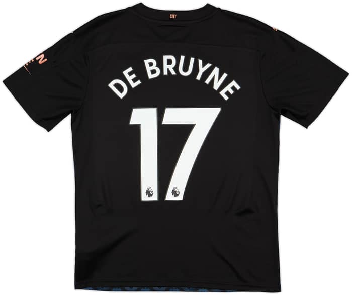 2020-21 Manchester City Away Shirt De Bruyne #17 - 10/10 - (M)