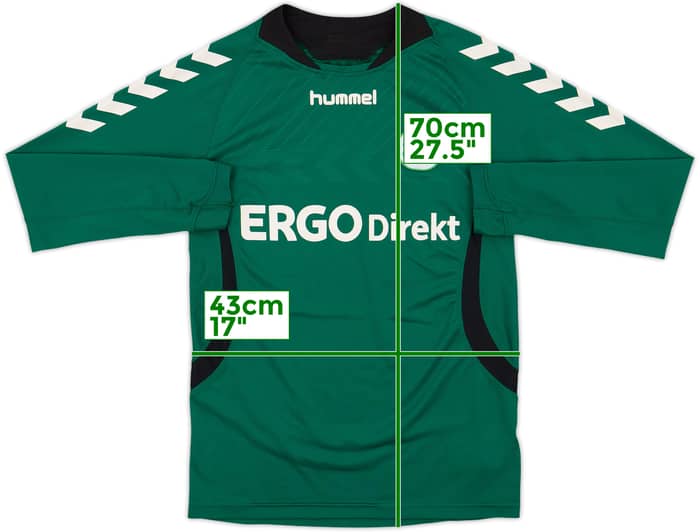 2016-17 Greuther Furth Hummel Training L/S Shirt - 8/10 - (XL.Boys)