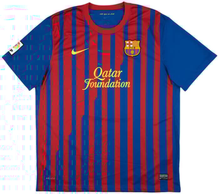 2011-12 Barcelona Home Shirt Messi #10 - 6/10 - (XL)