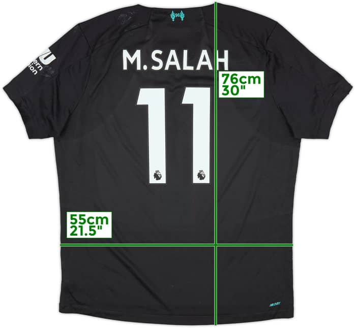 2019-20 Liverpool Third Shirt M.Salah #11 - 6/10 - (XL)