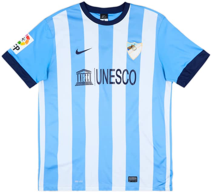 2013-14 Malaga Home Shirt - 4/10 - (XL)