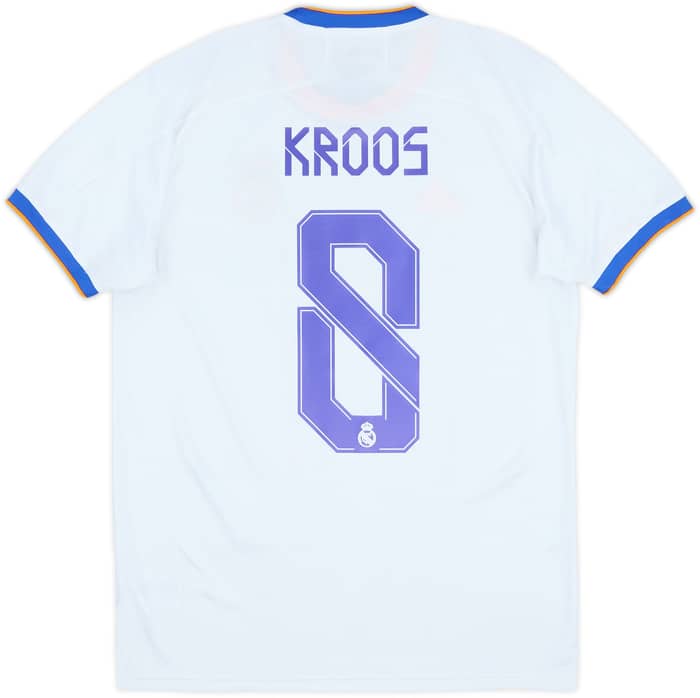 2021-22 Real Madrid Home Shirt Kroos #8 - 8/10 - (M)