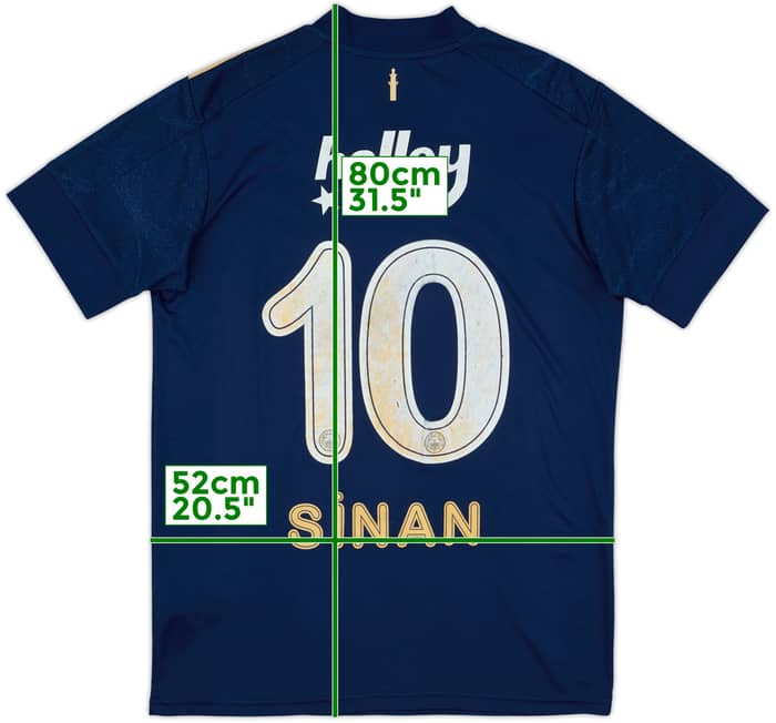 2020-21 Fenerbahce Third Shirt Sinan #10  - 4/10 - (M)