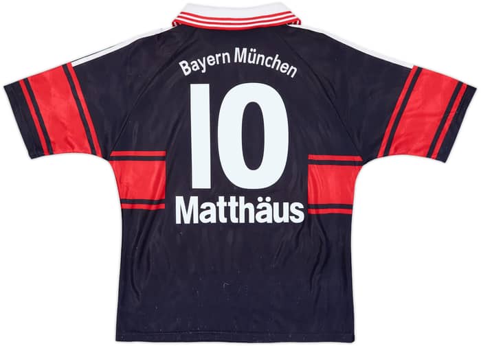 1997-99 Bayern Munich Home Shirt Matthaus #10 - 8/10 - (XL.Boys)