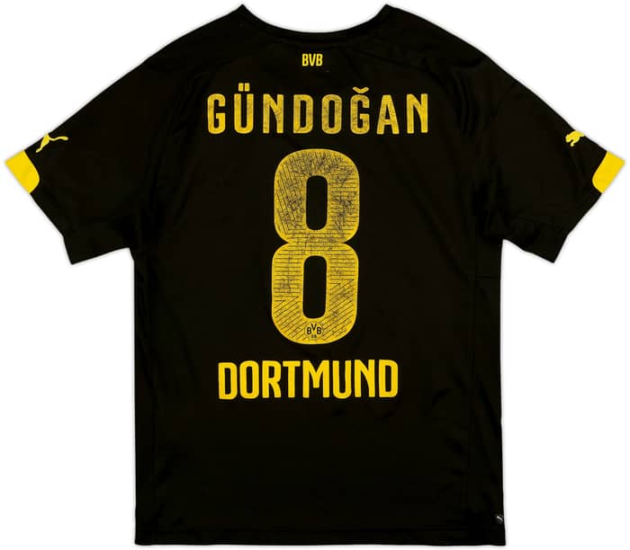 2014-16 Borussia Dortmund Away Shirt Gundogan #8 - 5/10 - (S)