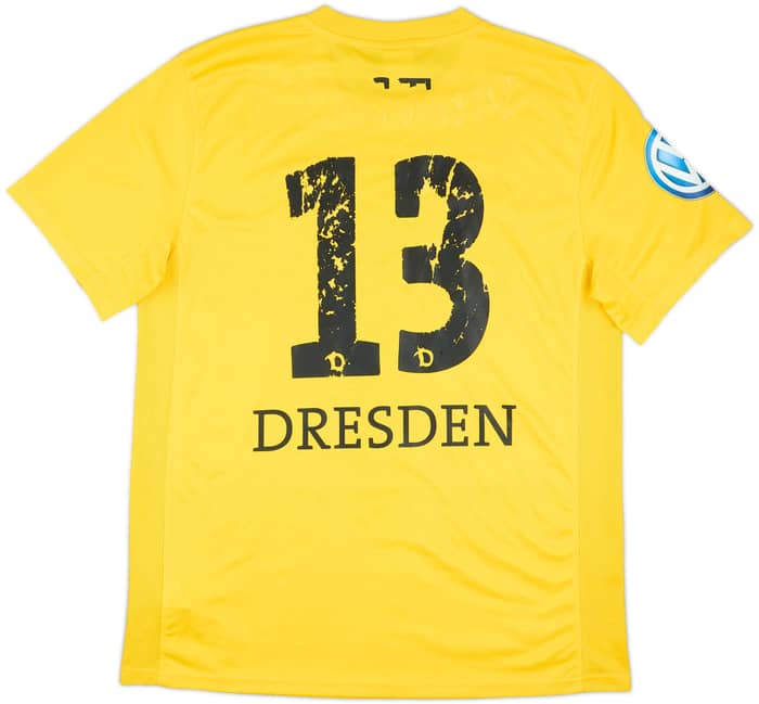 2012-13 Dynamo Dresden Home Shirt Kursten #13 - 4/10 - (L)