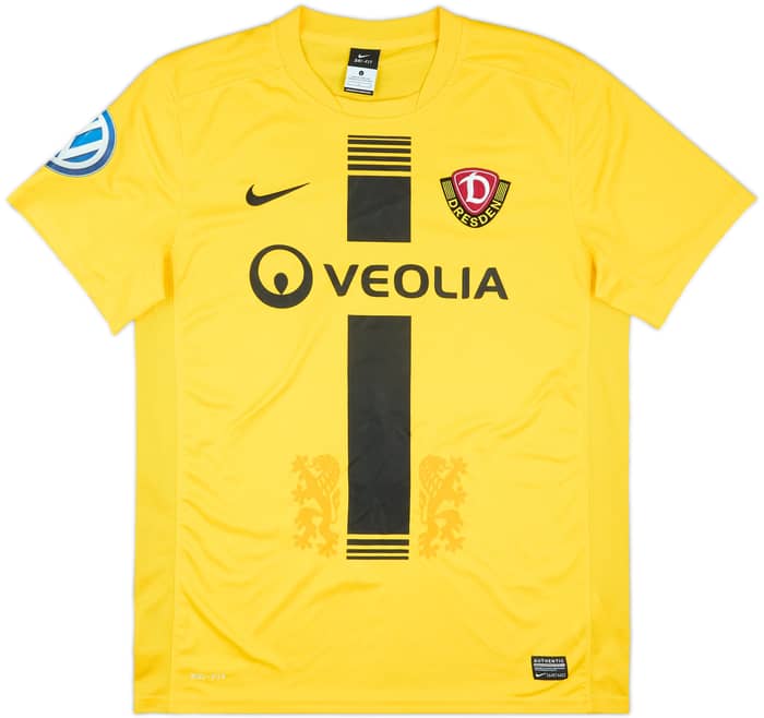 2012-13 Dynamo Dresden Home Shirt Kursten #13 - 4/10 - (L)