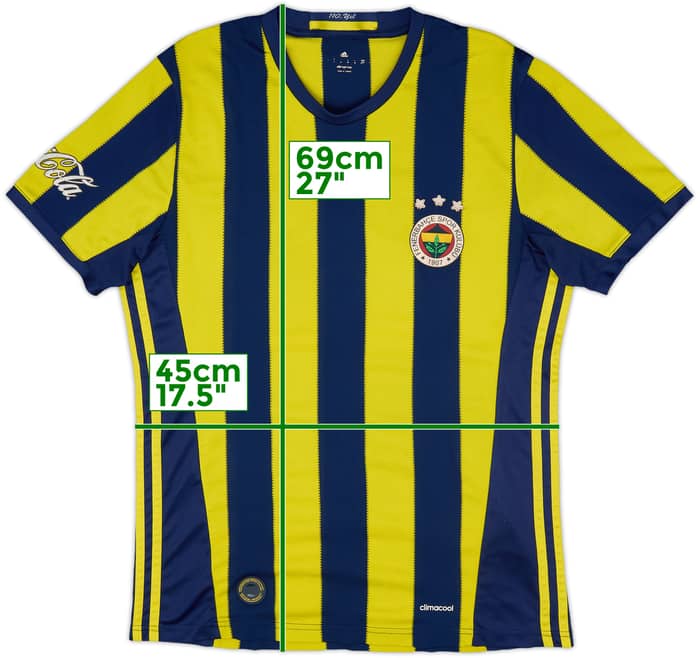 2016-17 Fenerbahce Home Shirt - 4/10 - (M)