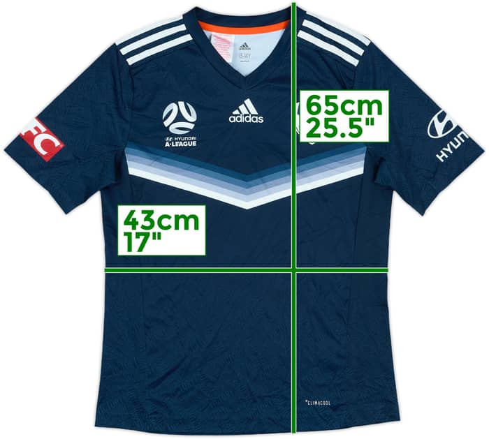 2016-17 Melbourne Victory Home Shirt - 9/10 - (L.Boys)