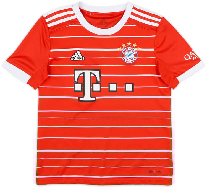 2022-23 Bayern Munich Home Shirt - 9/10 - (M.Boys)