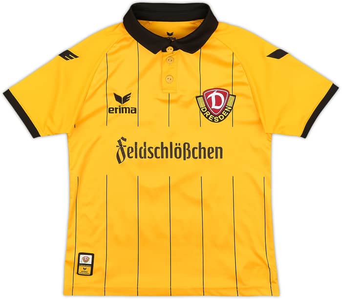 2015-16 Dynamo Dresden Home Shirt Testroet #37 - 8/10 - (M.Boys)