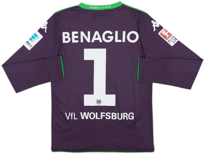 2014-15 Wolfsburg GK Shirt Benaglio #1 - 9/10 - (XL.Boys)