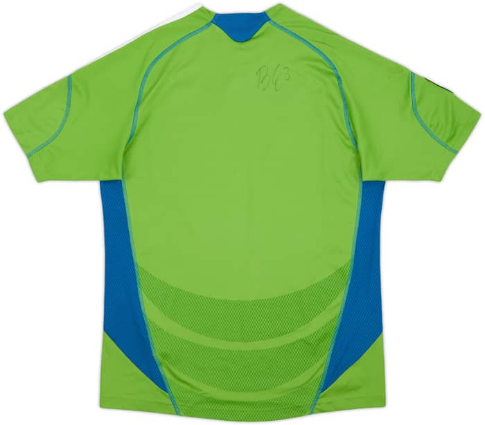 2009-10 Seattle Sounders Signed Home Shirt - 6/10 - (L.Boys)