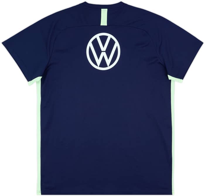 2019-20 Wolfsburg Nike Staff Issue Training Shirt UG - 9/10 - (XXL)