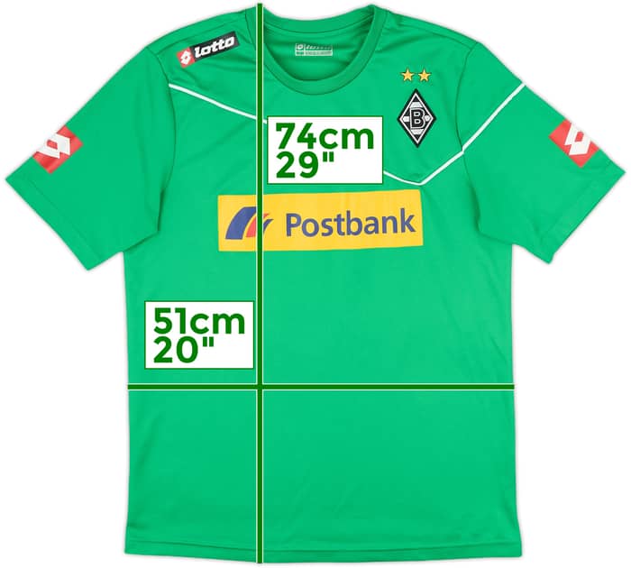 2012-13 Borussia Monchengladbach Lotto Training Shirt - 9/10 - (L)