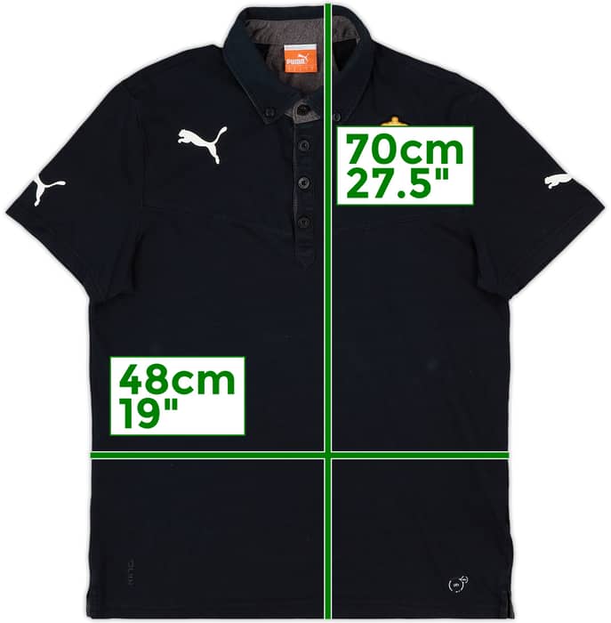 2013-14 Espanyol Puma Polo Shirt - 8/10 - (S)