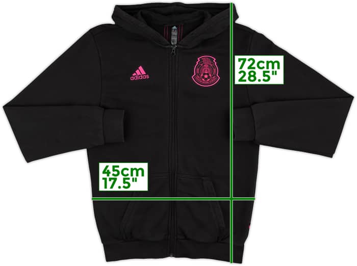 2020-21 Mexico adidas Hooded Track Jacket - 8/10 - (S)