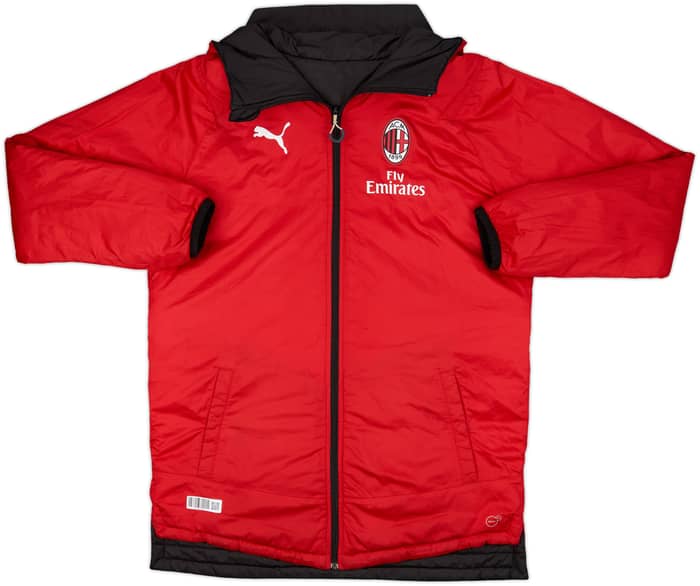 2019-20 AC Milan Puma Reversible Bench Jacket - 8/10 - (S)