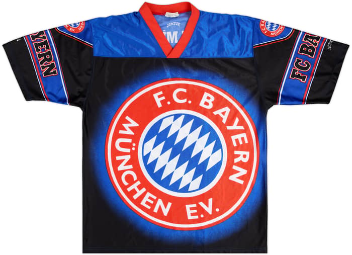 1990s Bayern Munich Nutmeg Graphic Shirt - 8/10 - (L)