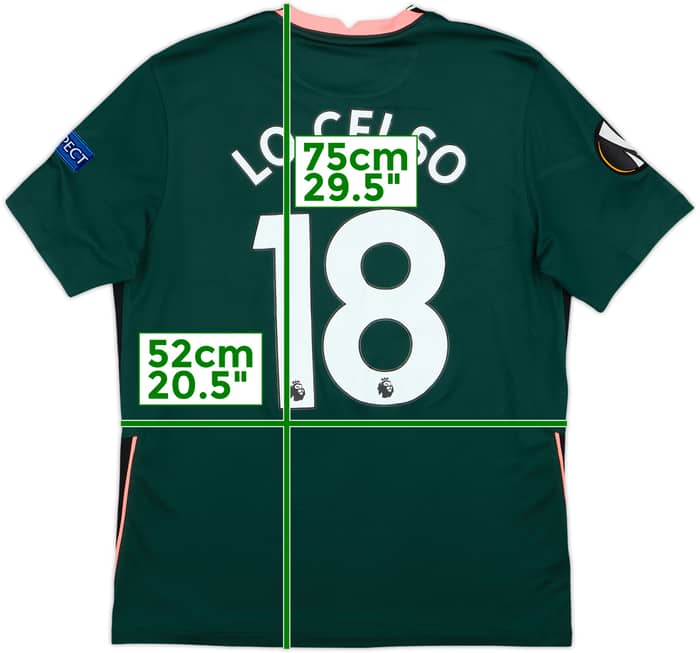 2020-21 Tottenham Away Shirt Lo Celso #18 - 7/10 - (L)