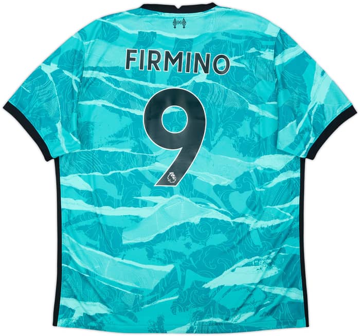 2020-21 Liverpool Away Shirt Firmino #9 - 9/10 - (XL)