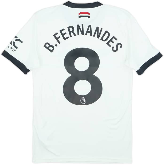 2024-25 Manchester United Third Shirt B.Fernandes #8 - 9/10 - (S)