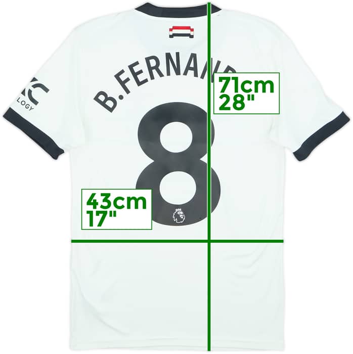 2024-25 Manchester United Third Shirt B.Fernandes #8 - 9/10 - (S)
