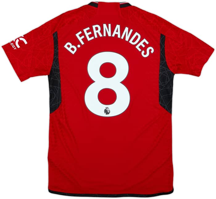 2023-24 Manchester United Authentic Home Shirt B.Fernandes #8 - 10/10 - (M)