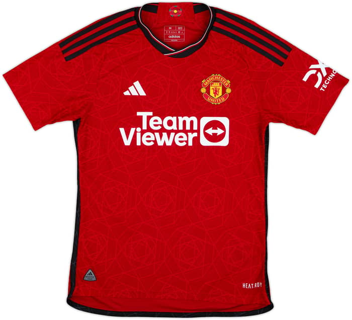 2023-24 Manchester United Authentic Home Shirt B.Fernandes #8 - 10/10 - (M)